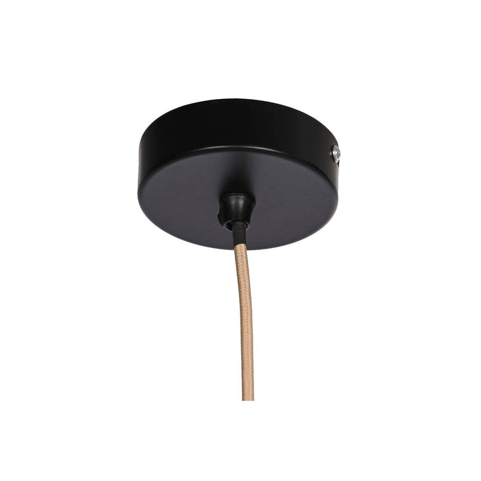 Lustră DKD Home Decor Natural Fier 50 W Iută (44 x 44 x 67 cm)