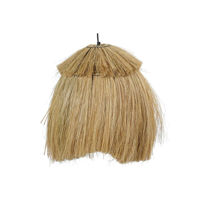 Lustră DKD Home Decor Natural Metal 40 W Iută (45 x 45 x 55 cm)