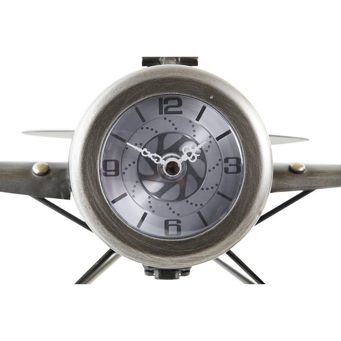 Stolní hodiny DKD Home Decor 42 x 23 x 14 cm Avion Fier (2 Unități)