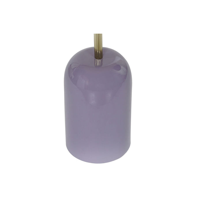 Masa laterală DKD Home Decor Piele Fier Lăcuit (40 x 40 x 56 cm)