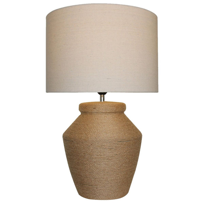 Lampă de masă DKD Home Decor Maro Bej Въже Dolomite 25 W 50 W 220 V 38 x 38 x 59 cm 38 x 38 x 60 cm