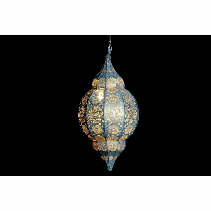 Lustră DKD Home Decor 31 x 31 x 64 cm Auriu* Alb Fier 50 W