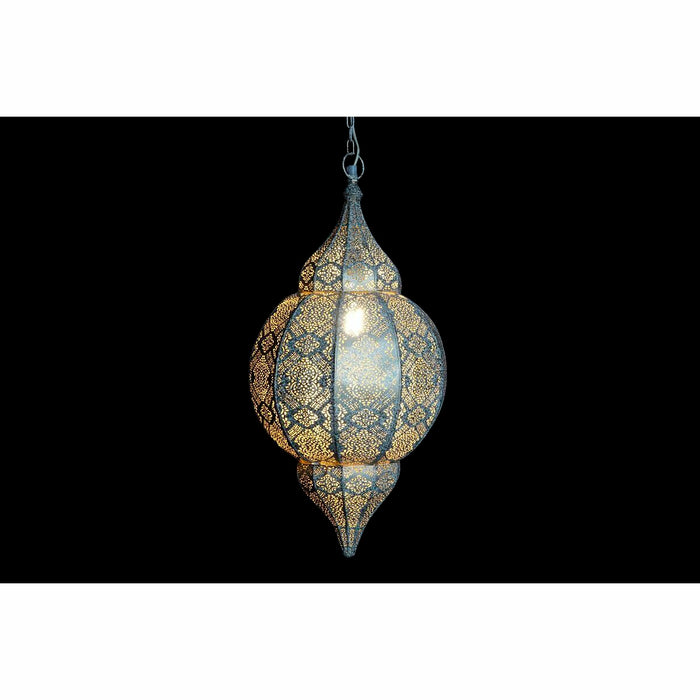Lustră DKD Home Decor Alb Auriu* Fier 50 W 30 x 30 x 65 cm