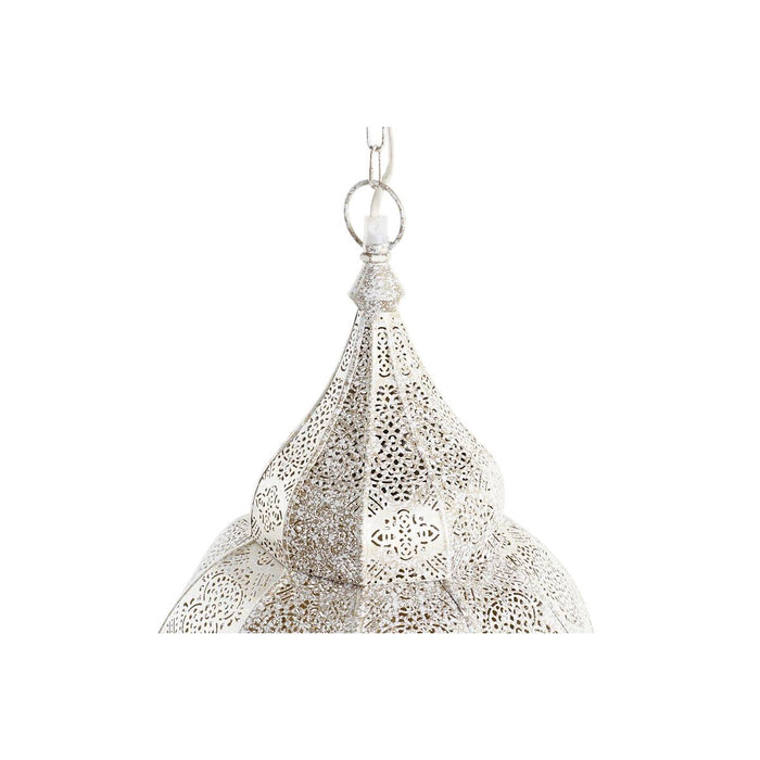 Lustră DKD Home Decor Alb Auriu* Fier 50 W 30 x 30 x 65 cm
