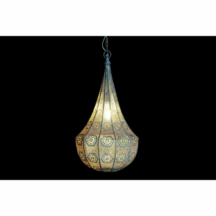 Lustră DKD Home Decor 31 x 31 x 56 cm Natural Alb Fier 50 W