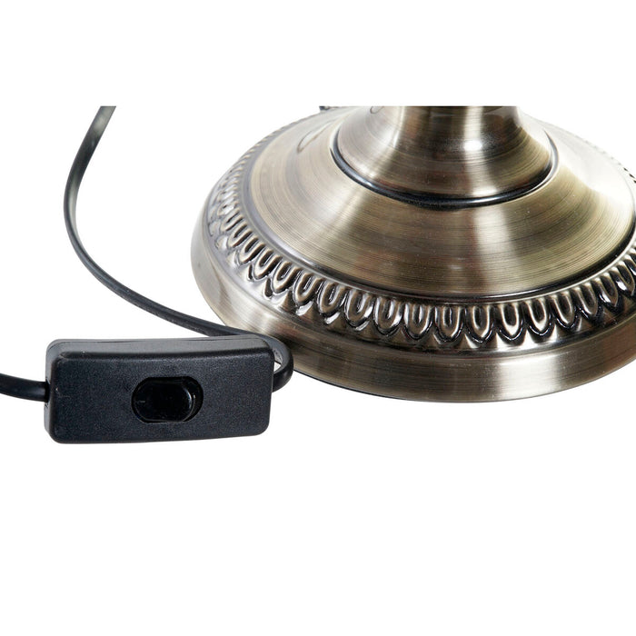 Lampă de masă DKD Home Decor Multicolor Metal Geam 50 W 250 V 15 x 15 x 41 cm 15 x 15 x 36 cm (2 Unități)