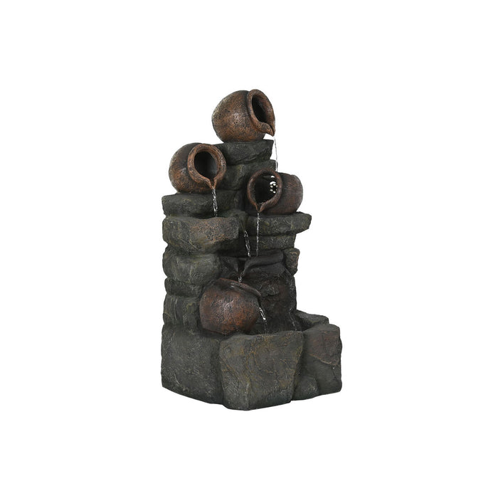 Fântână de Grădină DKD Home Decor Rășină 37 x 36 x 81 cm