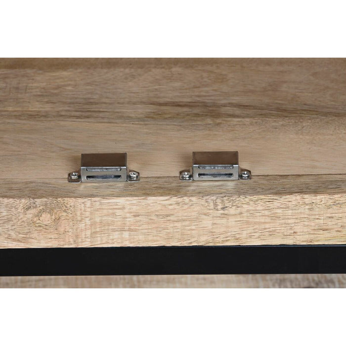 Servantă DKD Home Decor Natural Negru Metal Lemn de mango (170 x 45 x 100 cm) (1 x 45 x 100 cm)