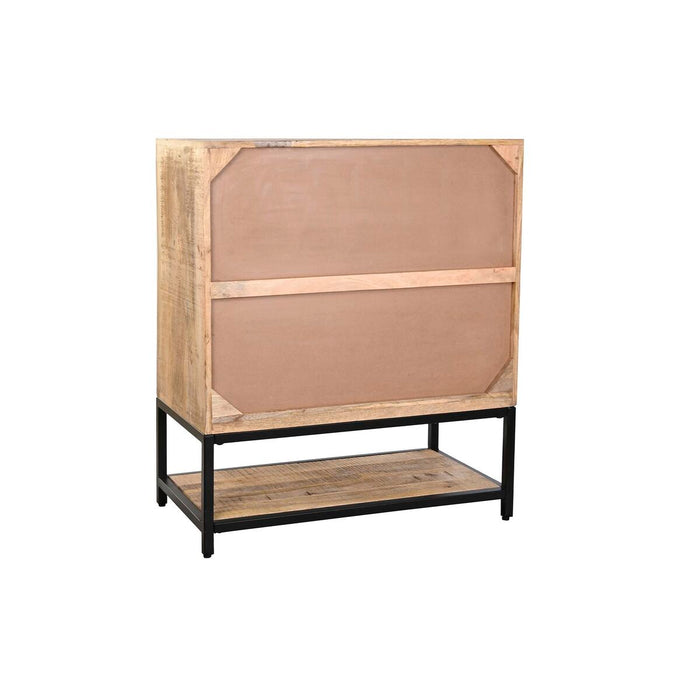 Servantă DKD Home Decor 85 x 45 x 100 cm Natural Negru Metal Lemn de mango