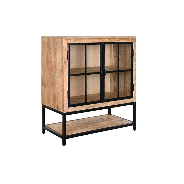 Servantă DKD Home Decor 85 x 45 x 100 cm Natural Negru Metal Lemn de mango