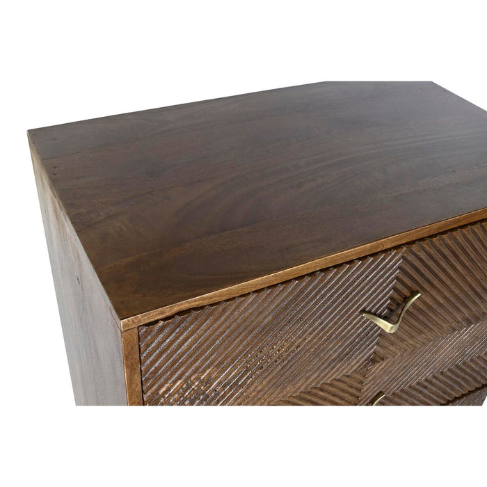 Comodă DKD Home Decor Metal Lemn de mango (70 x 40 x 90 cm)