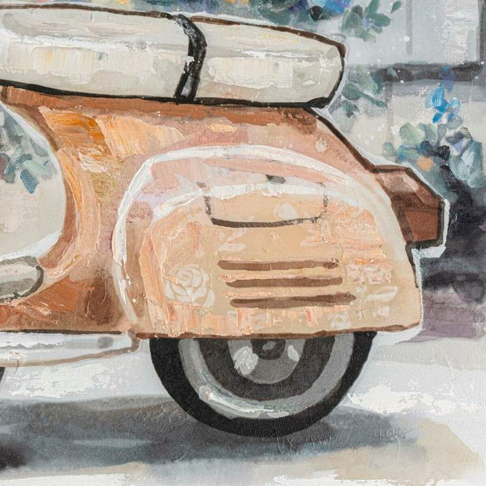 Pânză DKD Home Decor Stradă Tradiţional 90 x 3,7 x 90 cm 90 x 3,5 x 90 cm (2 Unități)