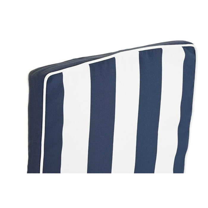 Pernă DKD Home Decor Alb Bleumarin Dungi 42 x 4 x 115 cm