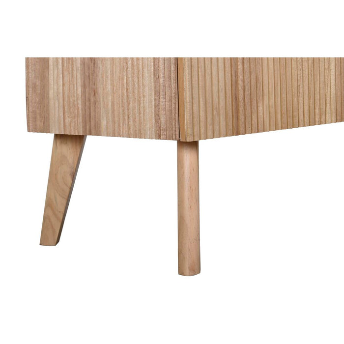 Mobilă TV DKD Home Decor Auriu* Maro Deschis 120 x 40 x 80 cm Lemn de paulownia Lemn MDF