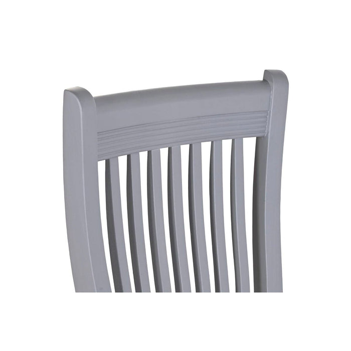Scaun de Sufragerie DKD Home Decor 40 x 42 x 94,5 cm Natural Gri
