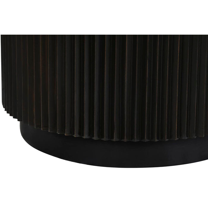 Masa de Cafea DKD Home Decor Negru 61 x 61 x 47,5 cm Metal Marmură