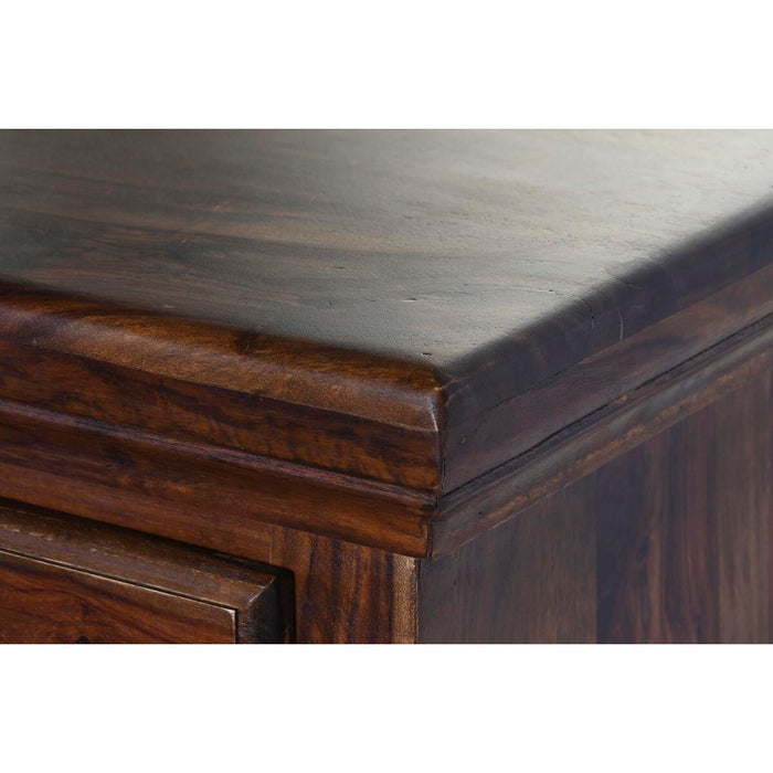Servantă DKD Home Decor Lemn Metal Maro închis (90 x 40 x 90 cm)