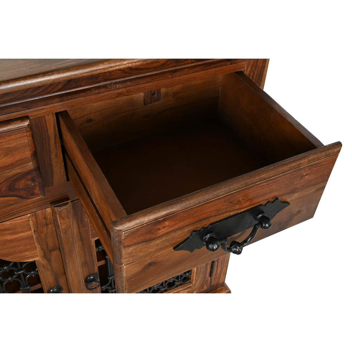 Servantă DKD Home Decor Lemn Metal Maro închis (90 x 40 x 90 cm)