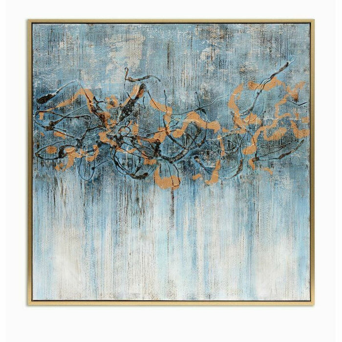 Tablou DKD Home Decor 131 x 3,8 x 131 cm Abstract Modern