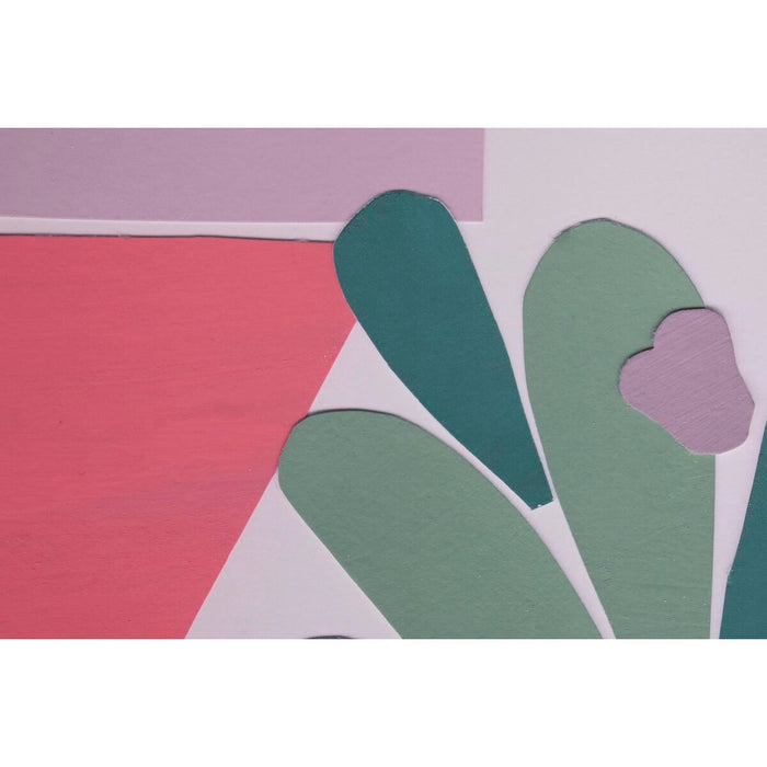 Tablou DKD Home Decor 103 x 4,3 x 143 cm Vază Scandinav (2 Unități)