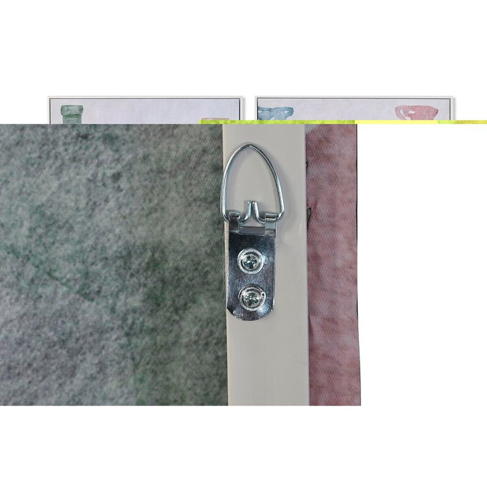 Tablou DKD Home Decor 83 x 4,5 x 123 cm Vază Scandinav (2 Unități)