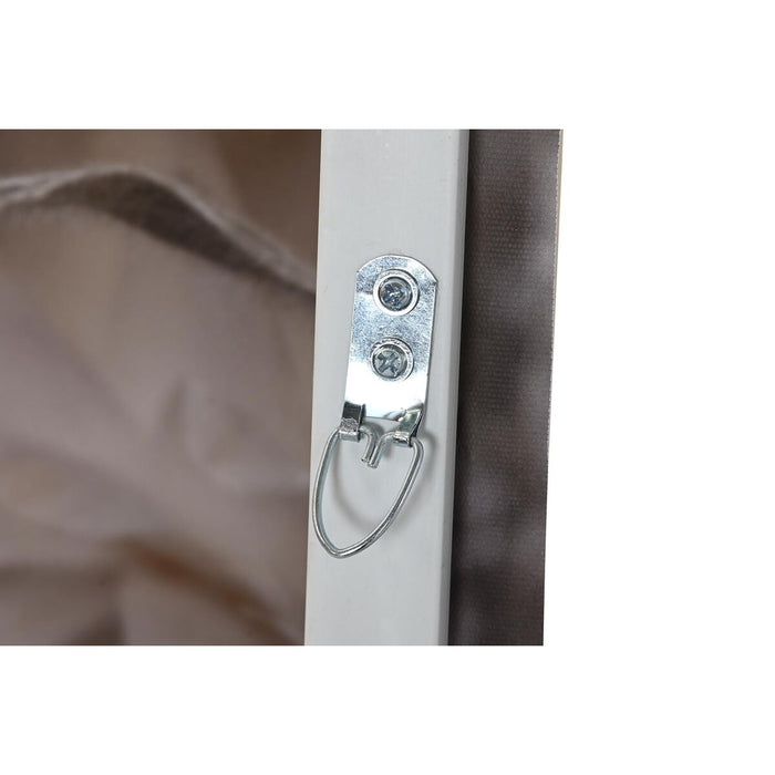 Tablou DKD Home Decor 83 x 4,5 x 122,5 cm 83 x 4,5 x 123 cm Květiny Cottage (2 Unități)