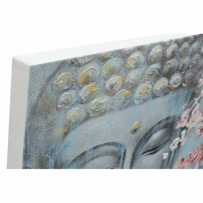 Pânză DKD Home Decor 120 x 2,8 x 80 cm Buda Oriental (2 Unități)
