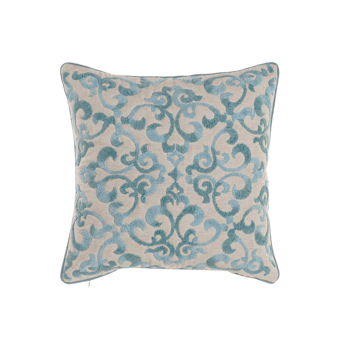 Husă de pernă de canapea DKD Home Decor Albastru Tradiţional 50 x 1 x 50 cm