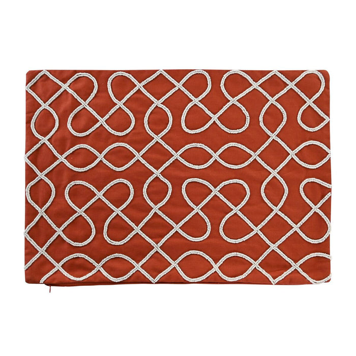 Husă de pernă de canapea DKD Home Decor 60 x 1 x 40 cm Teracotă