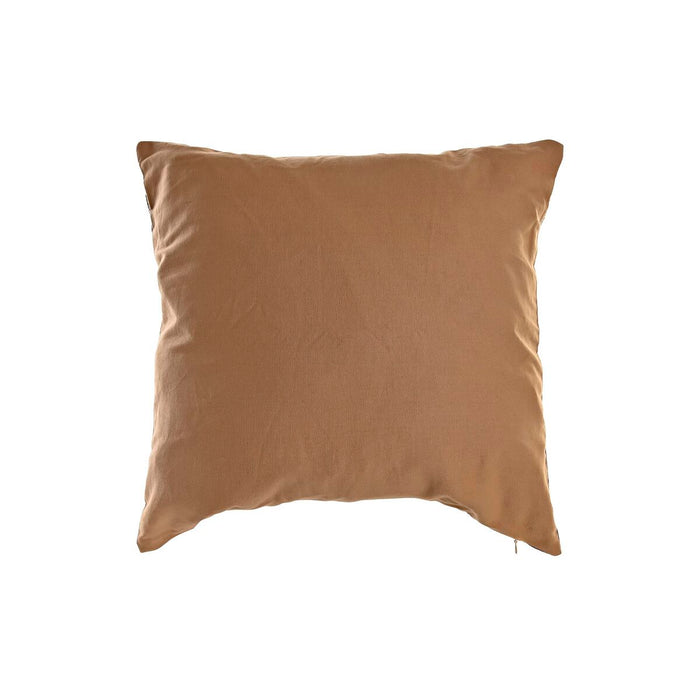 Husă de pernă de canapea DKD Home Decor Frunze Multicolor 50 x 1 x 50 cm