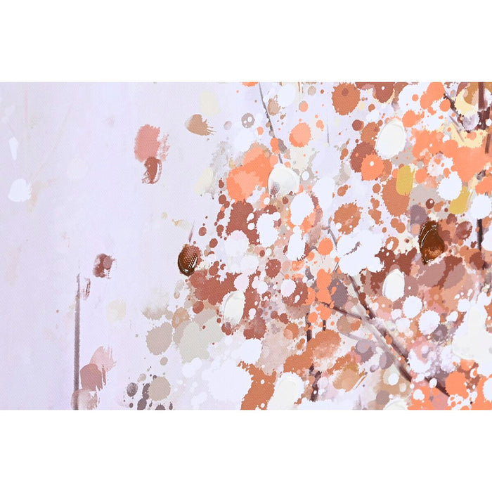 Pânză DKD Home Decor Copaci Tradiţional 90 x 2 x 90 cm (2 Unități)