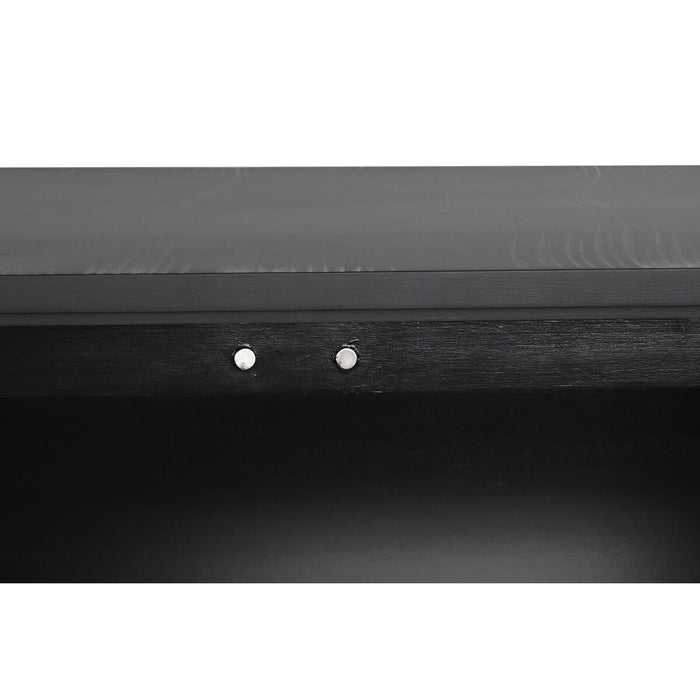 Servantă DKD Home Decor 160 x 40 x 80 cm Negru Gri Alb Os Rășină Lemn MDF