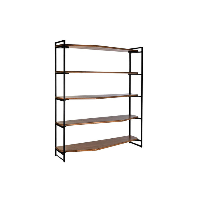 Raft DKD Home Decor Negru Natural Metal Lemn de mango 150 x 40 x 181 cm