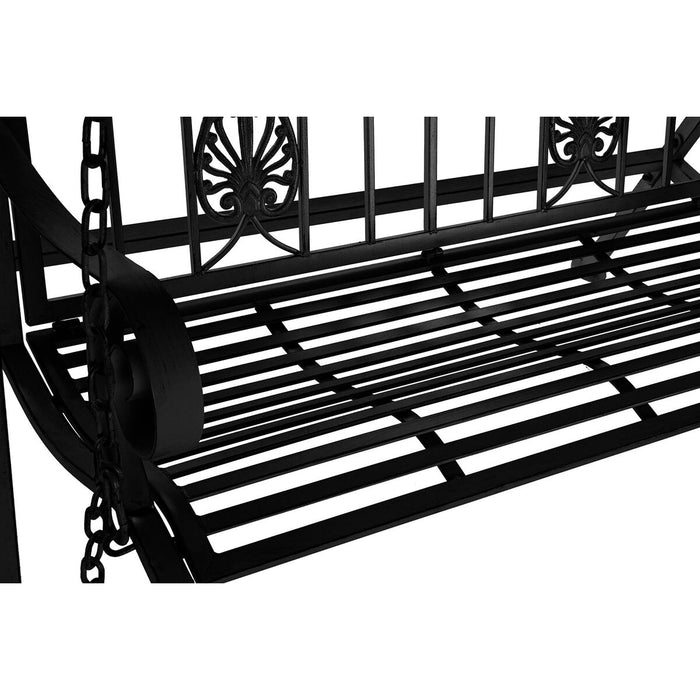 Bancă DKD Home Decor Negru Metal (146 x 86 x 212 cm)