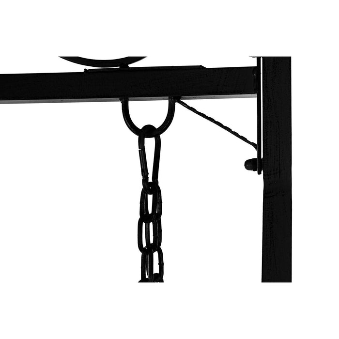 Bancă DKD Home Decor Negru Metal (146 x 86 x 212 cm)