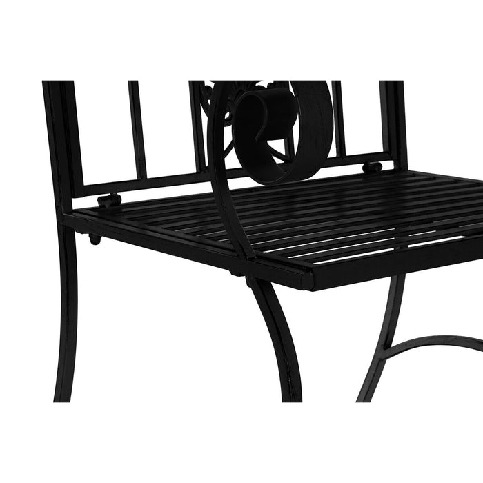 Zahradní židle DKD Home Decor Negru Metal (63,5 x 52 x 98 cm)
