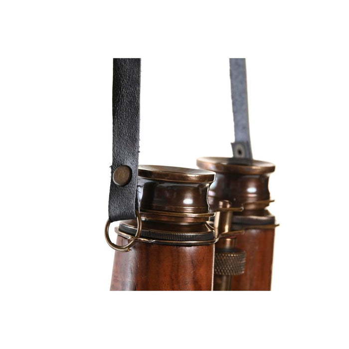 Figură Decorativă DKD Home Decor Binoclu 15 x 13,5 x 5 cm Gri Maro Vintage