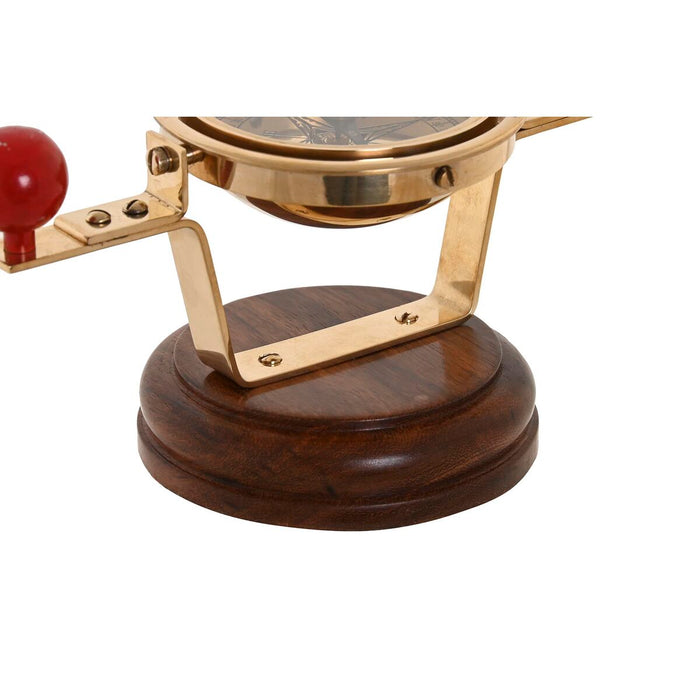 Figură Decorativă DKD Home Decor Busolă 17 x 8 x 9 cm Auriu* Vintage