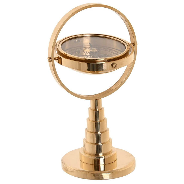 Figură Decorativă DKD Home Decor Busolă 9,5 x 8 x 16 cm Auriu* Vintage