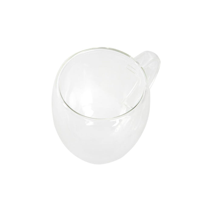 Set de Căni de Cafea DKD Home Decor Geam Transparent 350 ml Sticlă borosilicată