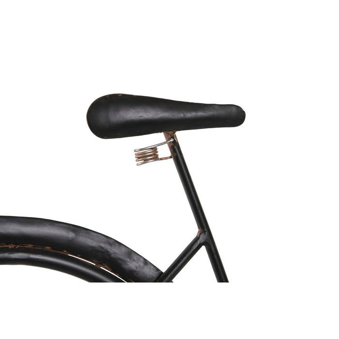 Figură Decorativă DKD Home Decor 79,5 x 4 x 47 cm Roșu Negru Bicicletă Vintage (2 Unități)
