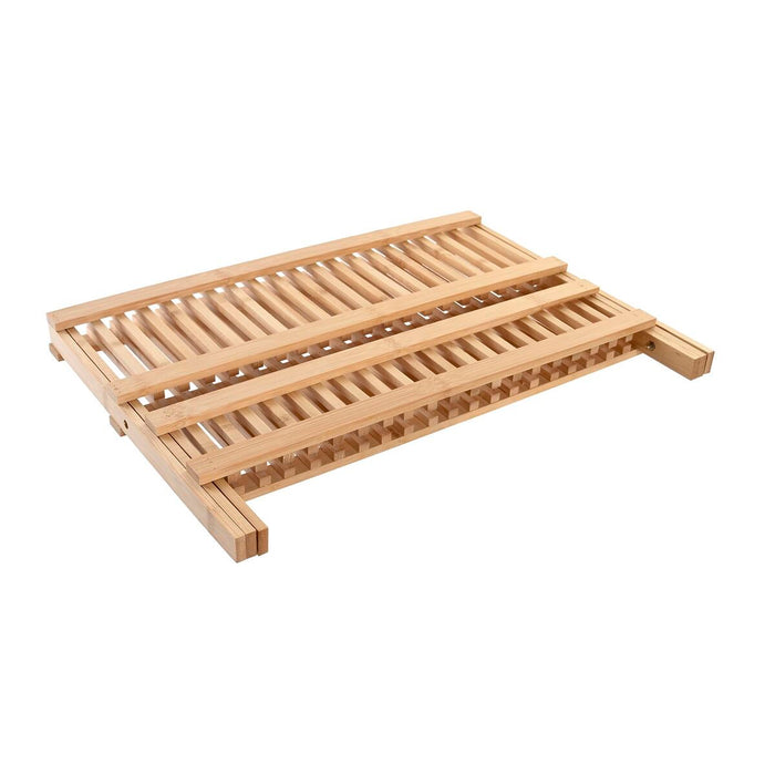 Scurgător de Bucătărie Pliabil DKD Home Decor 42 x 27,5 x 38 cm Natural