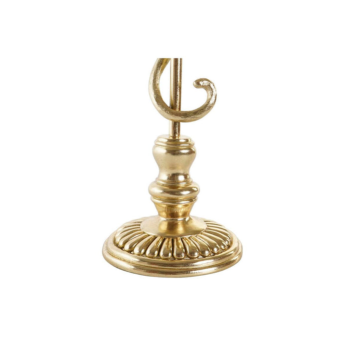 Lampă cu Picior DKD Home Decor Auriu* Rășină 50 W (26,5 x 20,5 x 93 cm)
