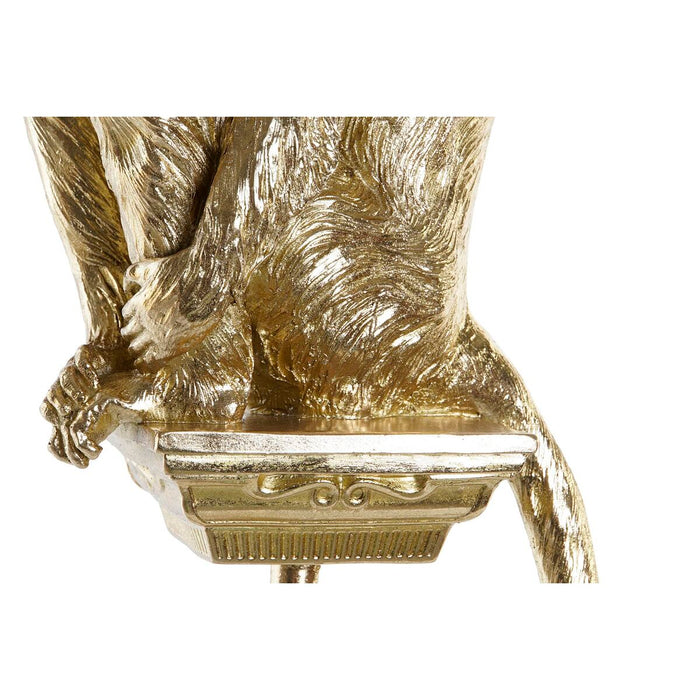 Lampă cu Picior DKD Home Decor Auriu* Rășină 50 W (26,5 x 20,5 x 93 cm)