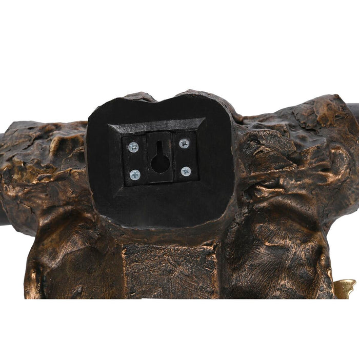 Figură Decorativă DKD Home Decor Auriu* Cupru Rășină (93 x 25 x 68 cm)