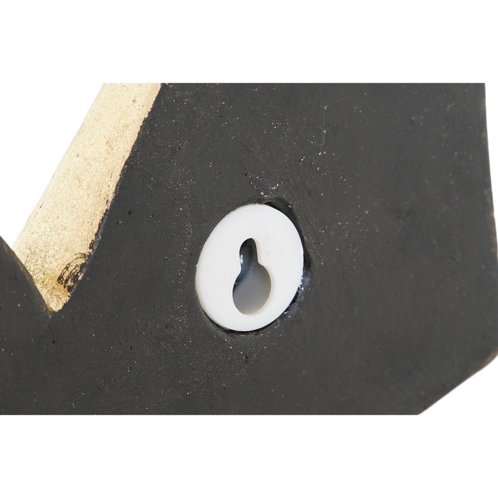 Figură Decorativă DKD Home Decor 29,5 x 4 x 28,5 cm Auriu* Fluture