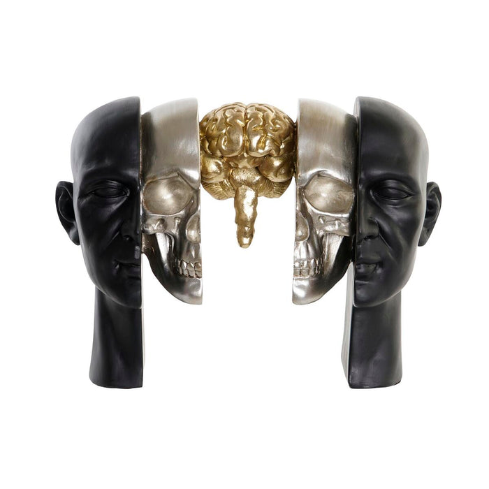 Figură Decorativă DKD Home Decor Cap 31,5 x 16,5 x 22,5 cm (2 Unități)