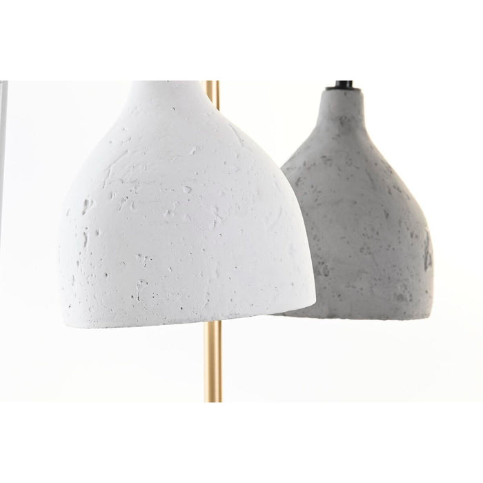 Lampă de masă DKD Home Decor 21 x 17 x 49 cm Metal Цимент 220 V 50 W (2 Unități)