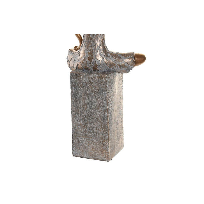 Figură Decorativă DKD Home Decor 16 x 12 x 37 cm Femeie Roșu Gri Albastru (3 Unități)