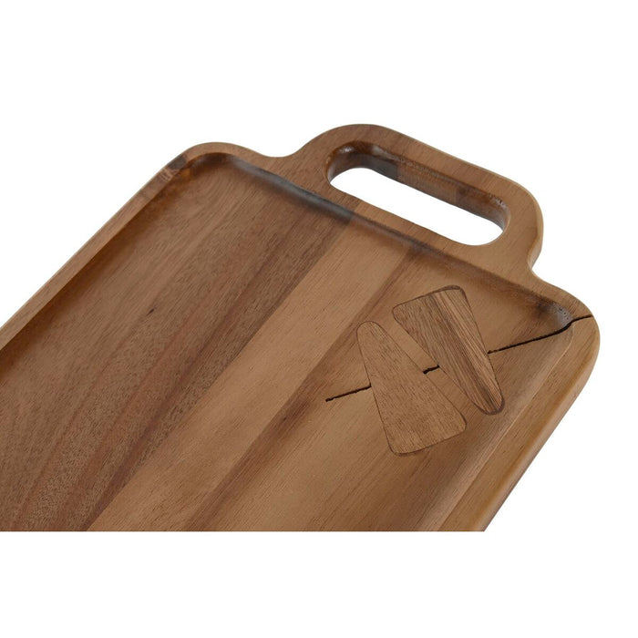 Masă de tăiat DKD Home Decor 40 x 25 x 2 cm Maro Salcâm